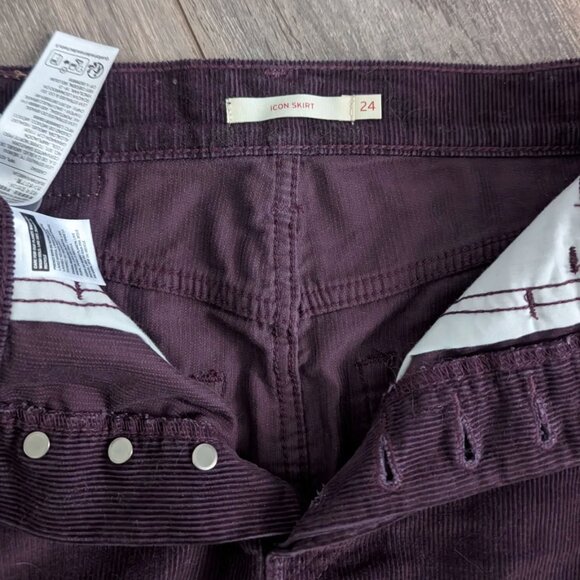 Levi's Women's Levis Icon Plum (Size 24) - Picture 3 of 5